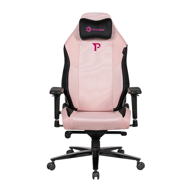 RXGAMER RX-2070-1XL-B mesh kontorstol justerbar med 4D armlener e-sportsstol