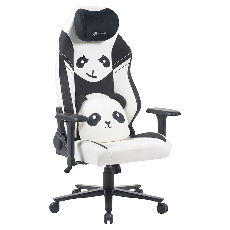 RXGAMER RX-2182 panda Fasjonabel gamingstol ergonomisk dataspillstol