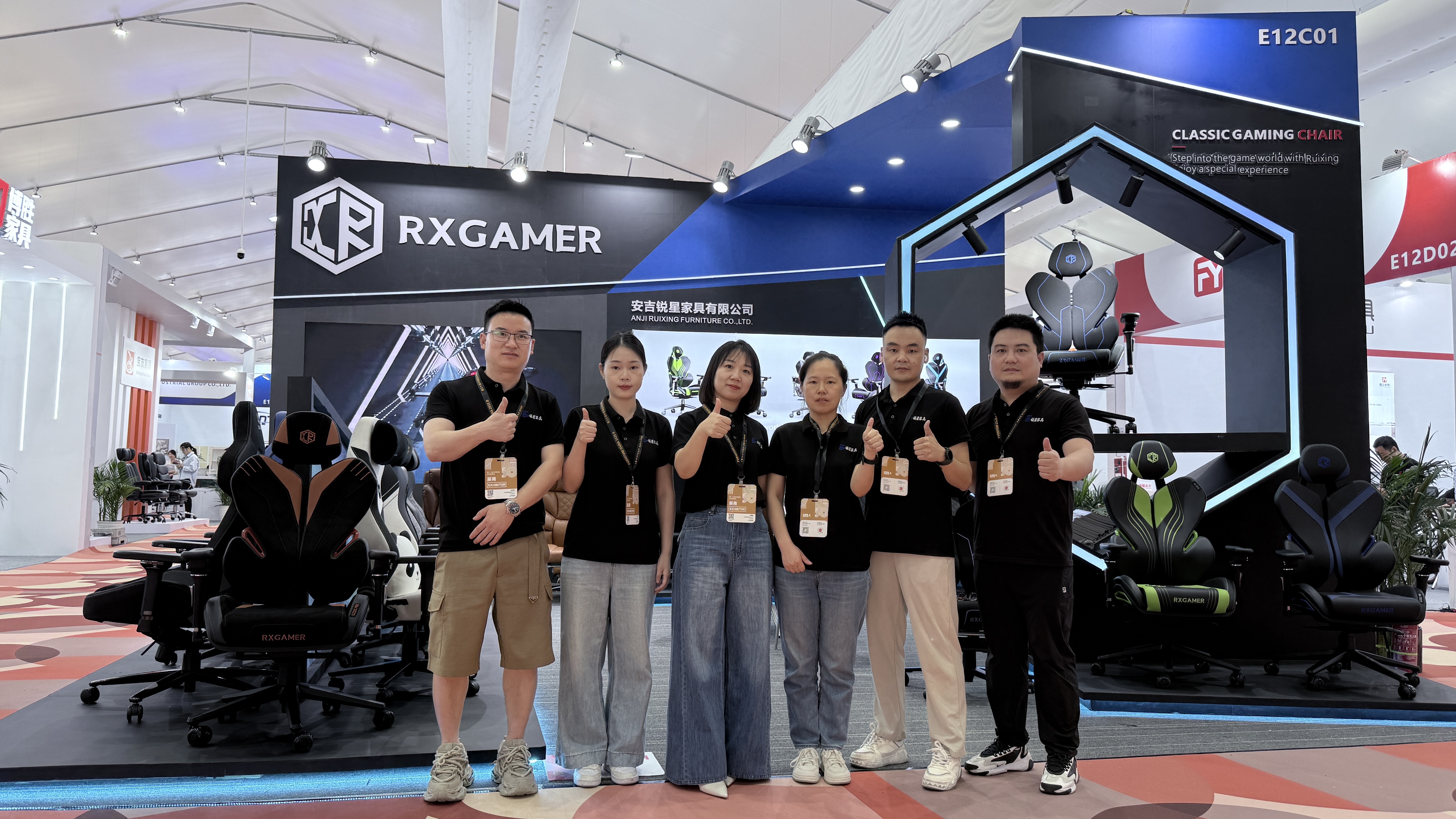 Anji RuiXing Furniture viser frem på den 30. China International Furniture Fair